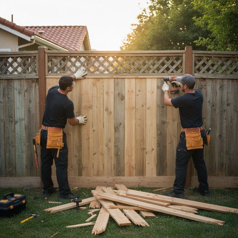 Local Fence Gate Replacement pros at work